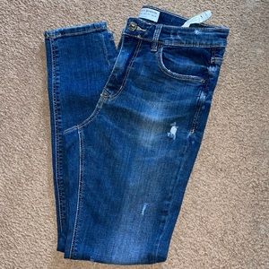 Stradivarius skinny high waisted jeans